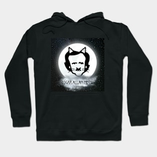 Edgar Allan Meow in the Dark Hoodie